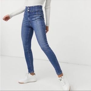 Free People Jayde High Rise Indigo Jeans